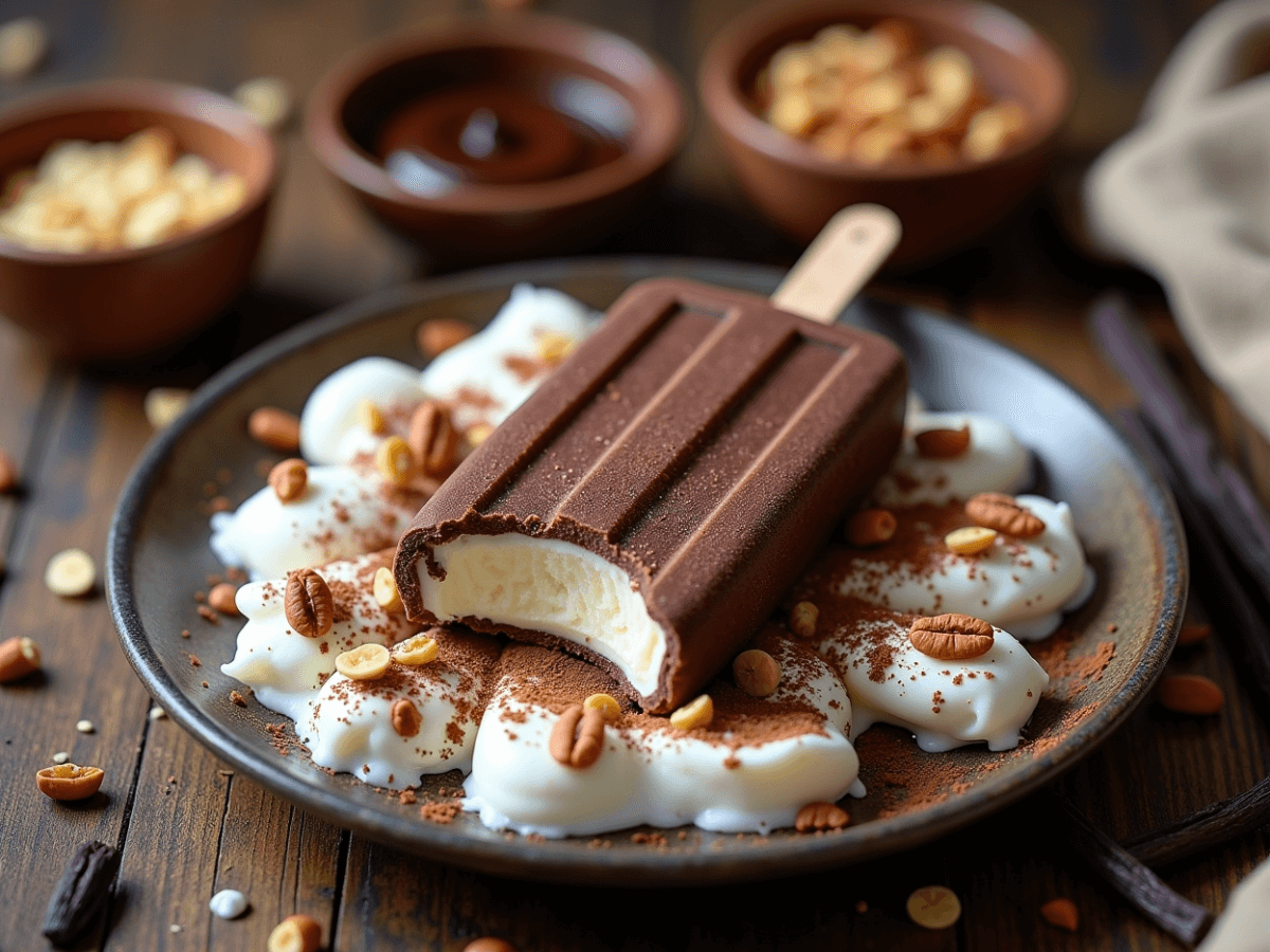 Best Homemade Eskimo Pie Popsicle Recipe